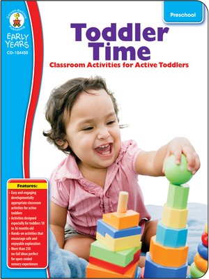 cover image of Toddler Time, Grade Preschool: Classroom Activities for Active Toddlers